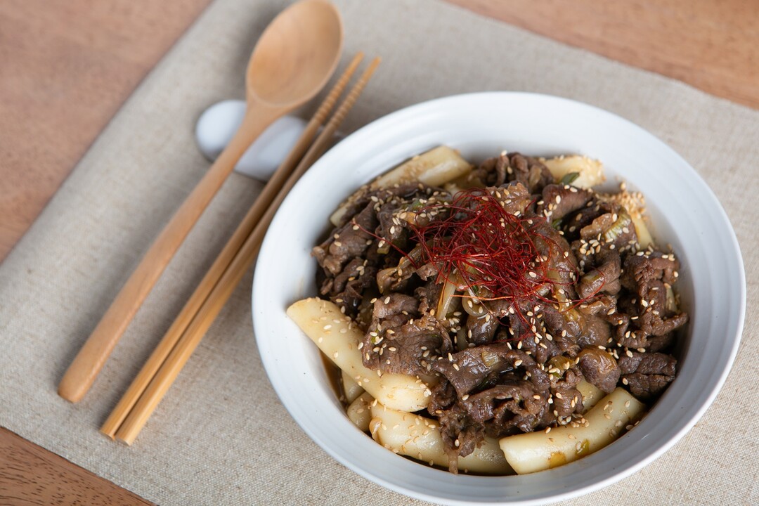 한우 궁중 떡볶이 (사진=한우자조금 제공)