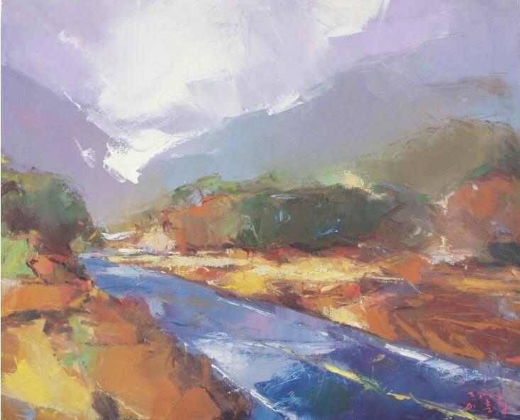 길 WAY 72.7 X 60.6cm oil on canvas 2003