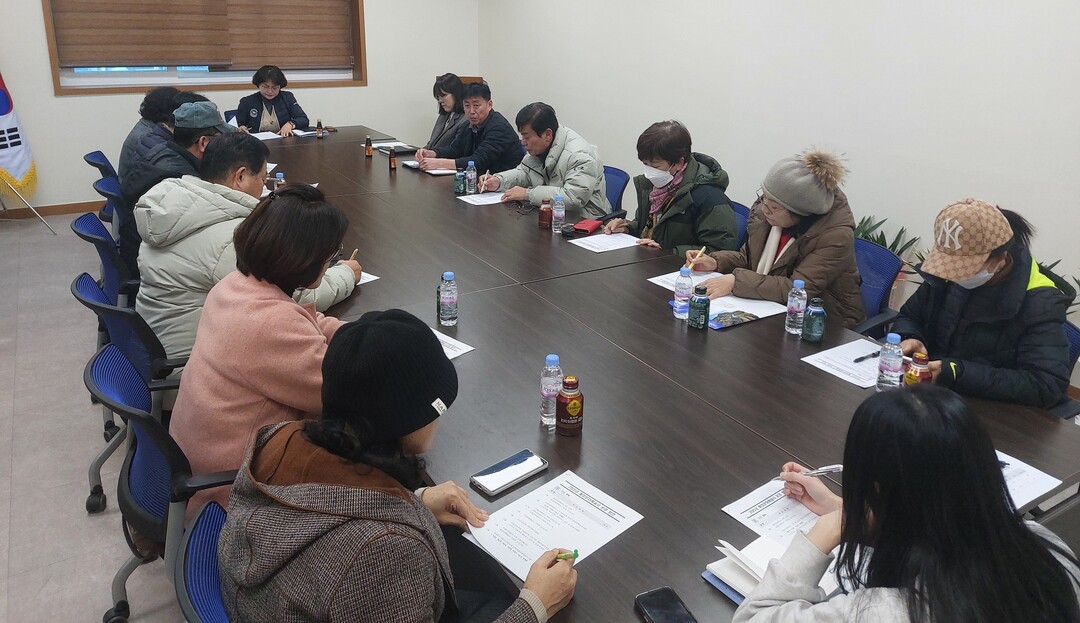 통합문화해설사 간담회 모습. 의성군 제공