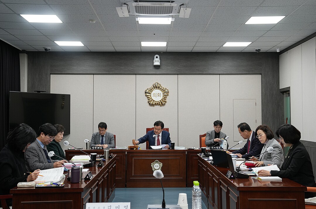 제283회 임시회 제3차 본회의 전경. 태백시의회 제공
