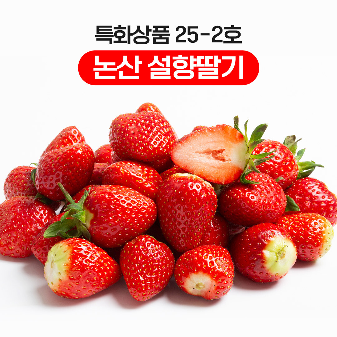 농수산물 온라인도매시장 25-2호 특화상품 ‘논산 딸기’ / aT 제공