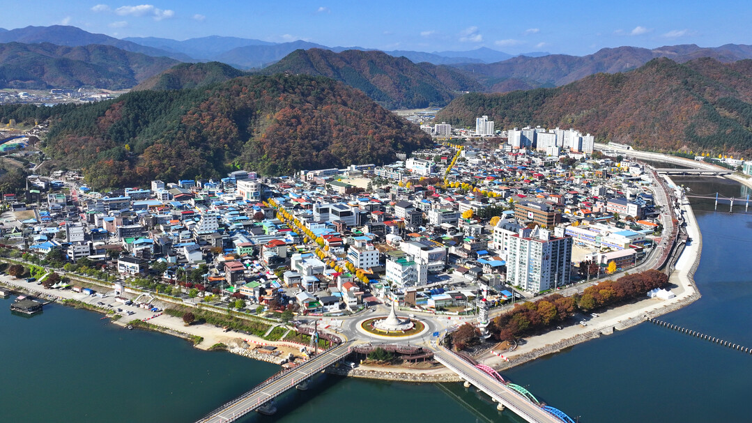 화천읍 전경