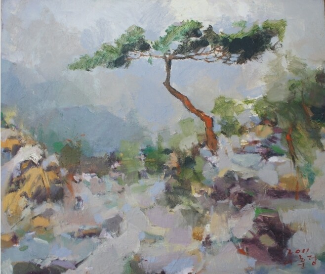 자존심 53.0x45.5cm oi on canvas 2001