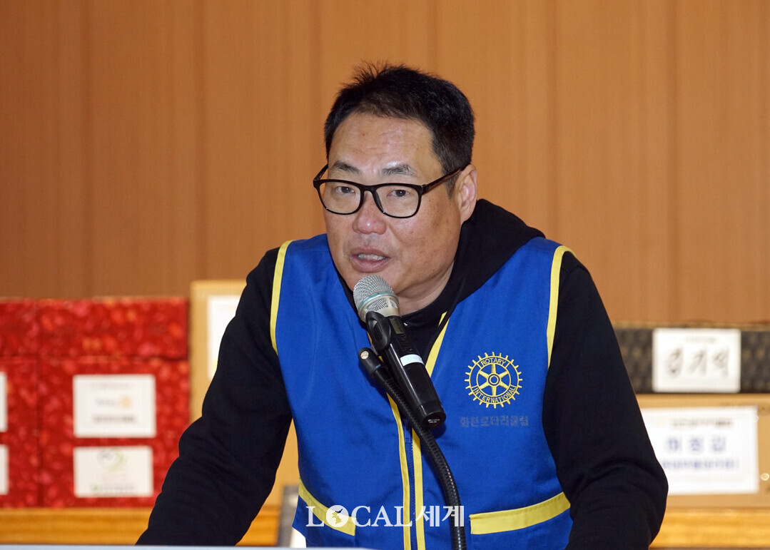 권순억 회장이 ‘제14회 화천군 다문화가정 한마음잔치