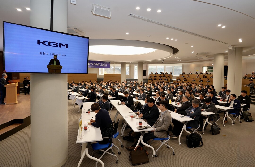 KGM이 ‘2025년 파트너스 데이(KGM PARTNER’S DAY 2025)’ 행사를 갖고 올해 KGM의 중점 추진 전략과 중장기 제품 개발 계획 등을 공유했다. 