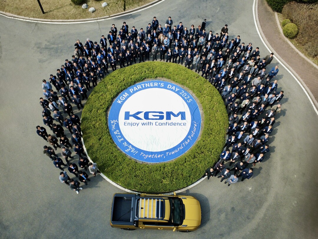 KGM이 ‘2025년 파트너스 데이(KGM PARTNER’S DAY 2025)’ 행사를 갖고 올해 KGM의 중점 추진 전략과 중장기 제품 개발 계획 등을 공유했다. 