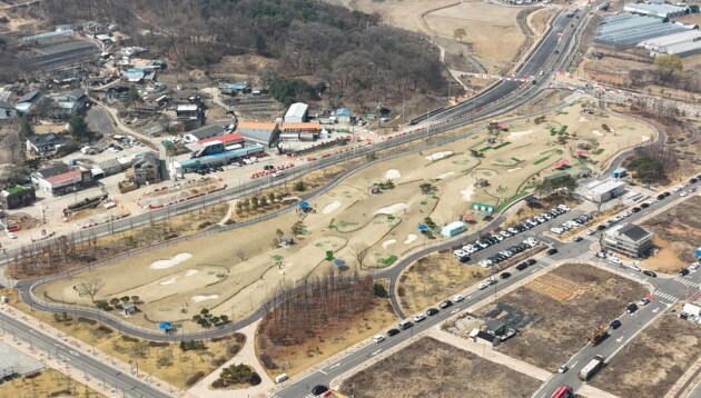 심학산 파크골프장 전경. 파주시 제공
