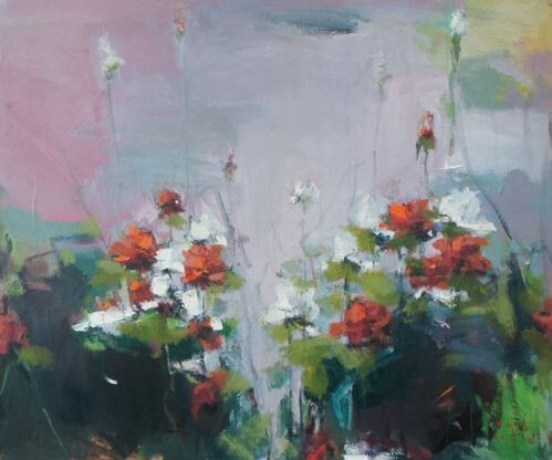 감사 72.2 x 60.6cm oil on canvas