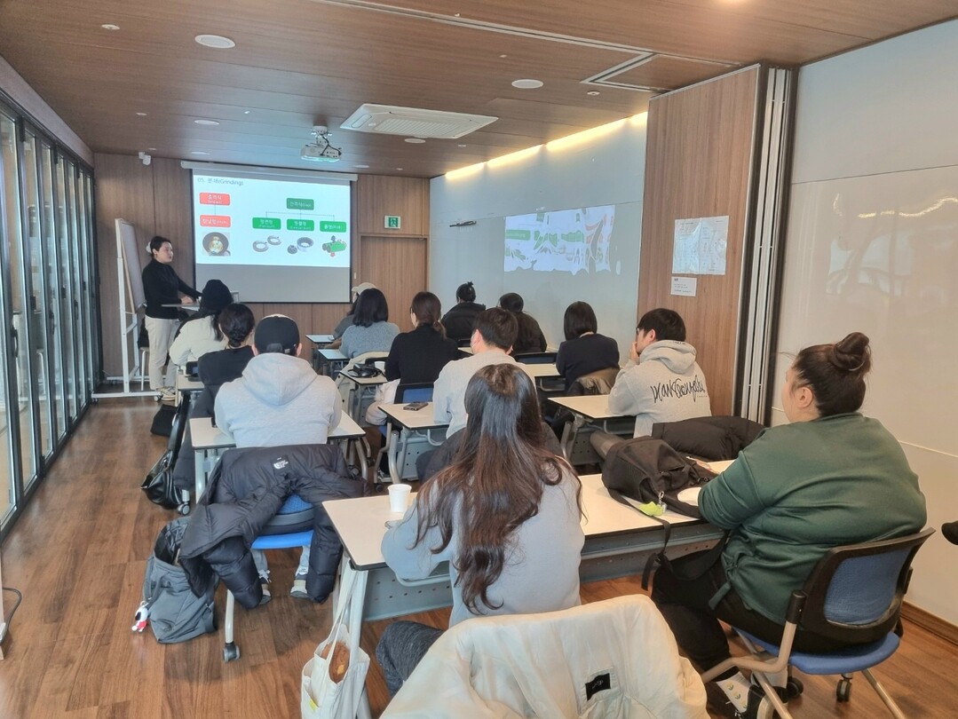 청년지원센터 바리스타2급 강의