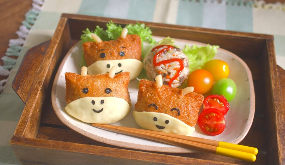 한우 유부초밥 (사진=한우자조금 제공)