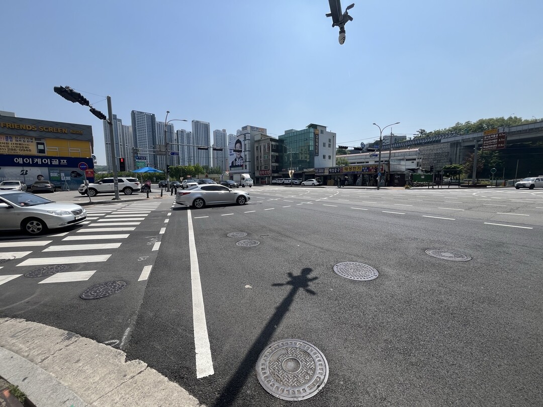 기흥구 도로 재포장 완료. 용인시 제공