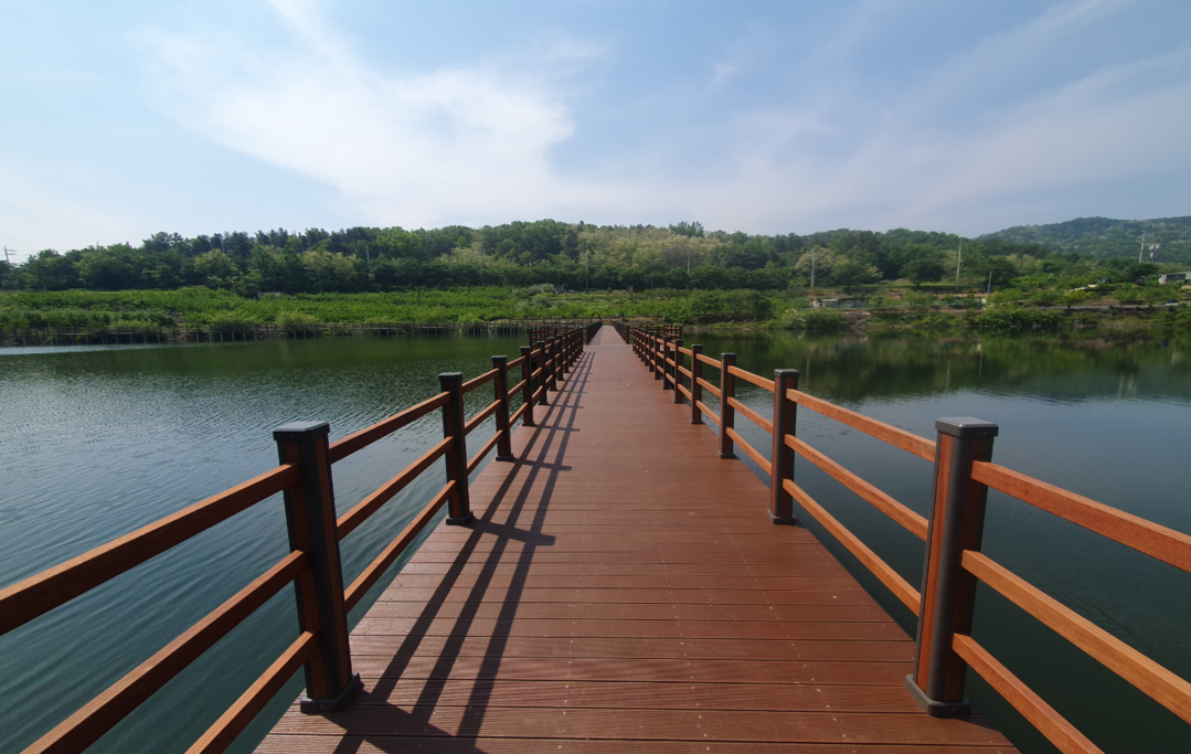 수변데크. 의성군 제공