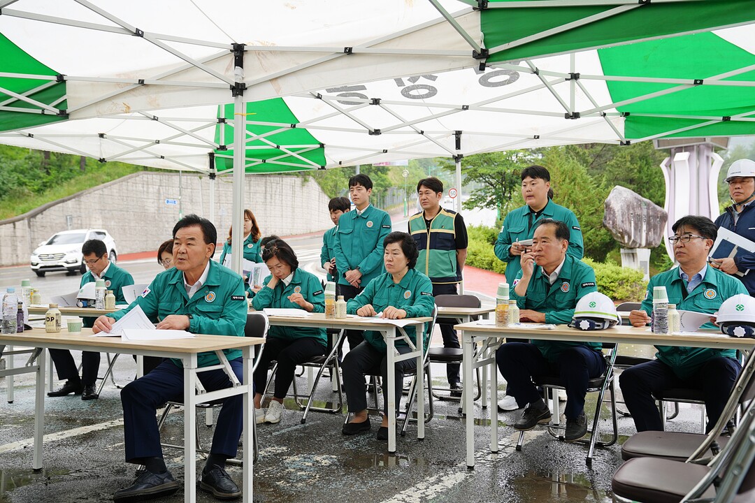 제284회 정례회 주요현장점검. 태백시의회 제공