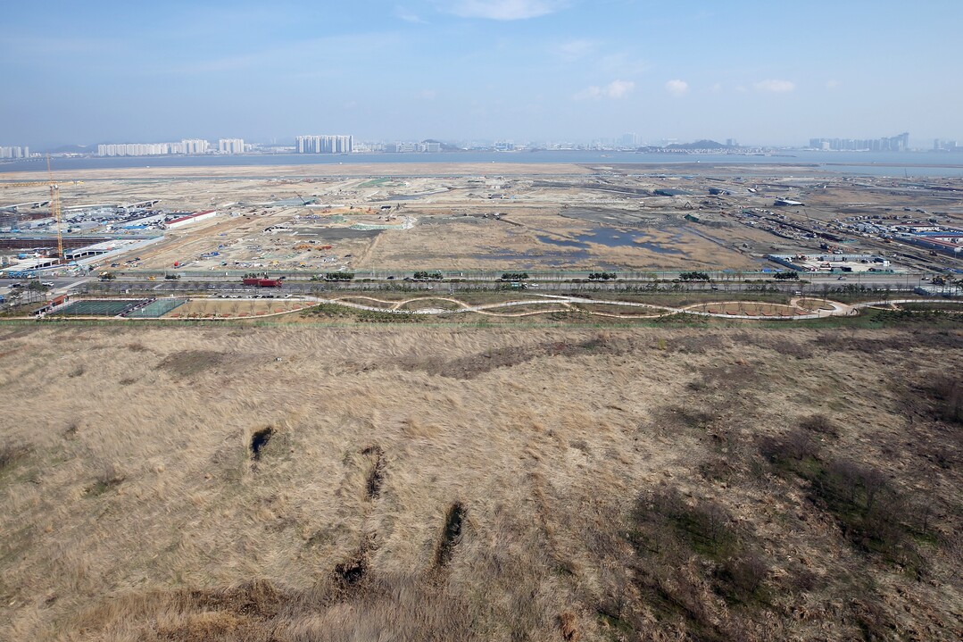 인천 송도 11공구 현장 인천경제자유구역청 제공
