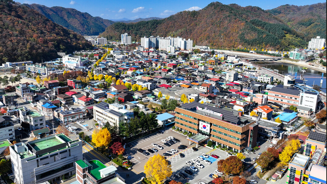 화천군 화천읍 전경