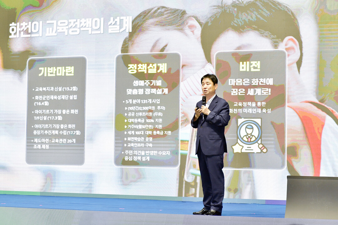 최문순 화천군수가 지난 19일 울산시에서 열린 
