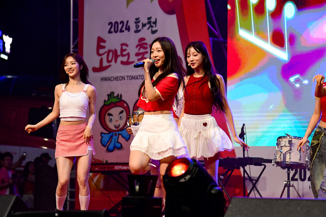 지난해 화천토마토축제에서 진행된 ‘승리부대 장병의 밤’공연 무대