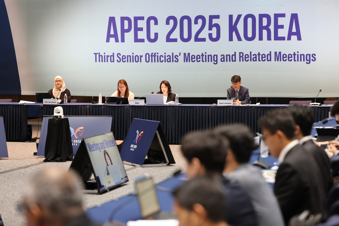 30일 인천 송도컨벤시아에서 열린 제2차 통관절차소위원회 본회의 회의장 풍경