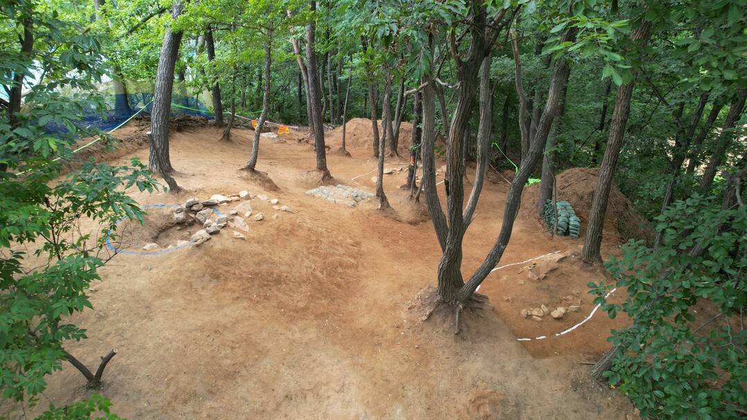 용인특례시 보라산 백제고분군 조사 대상지 전경. 용인시 제공