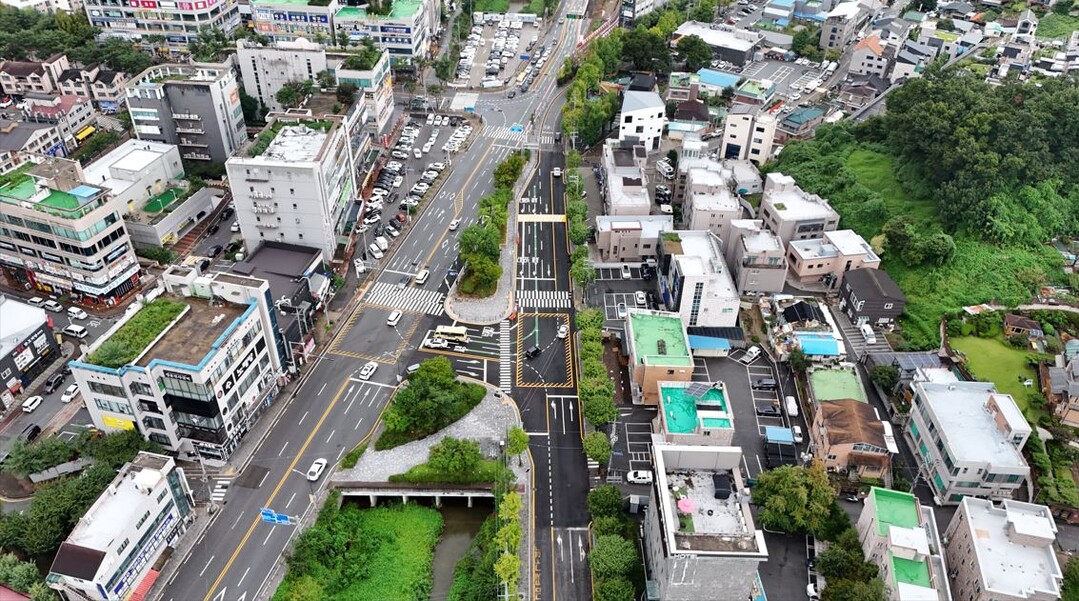 민속촌삼거리 가각정리공사
