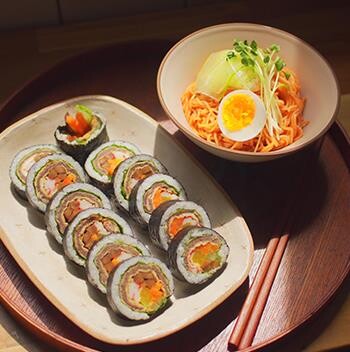 한우 김밥(사진=한우자조금 제공)