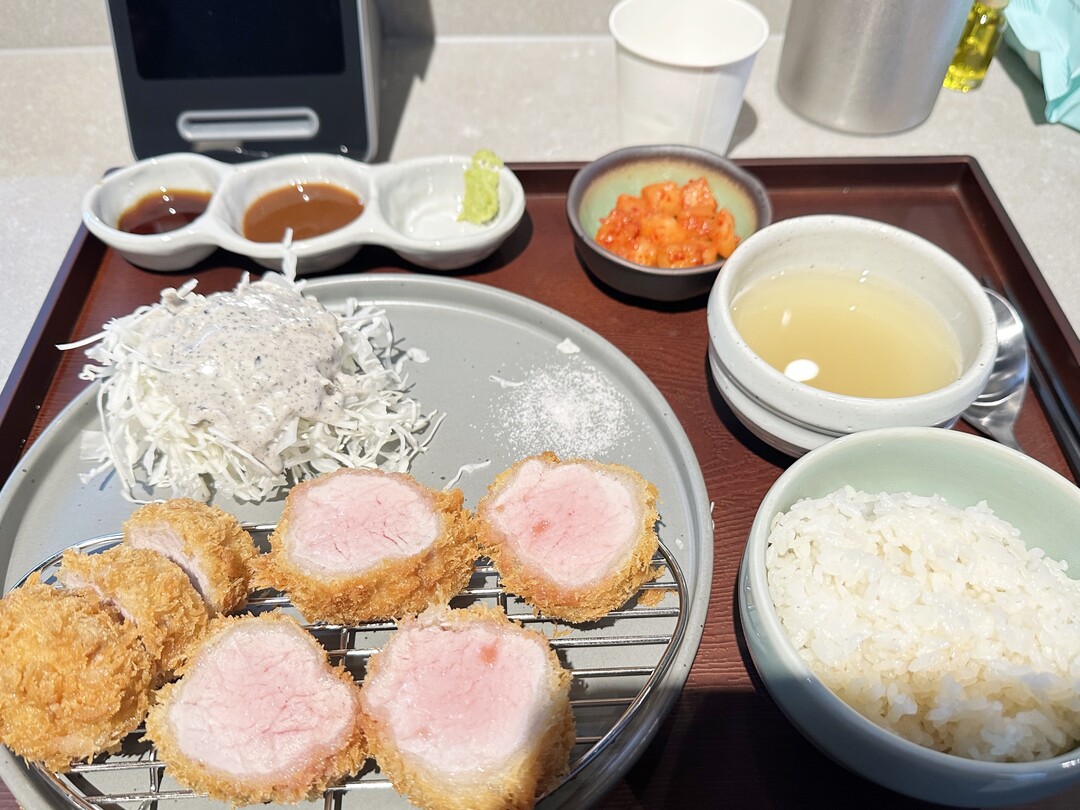 카츠오테 메뉴 안심정식