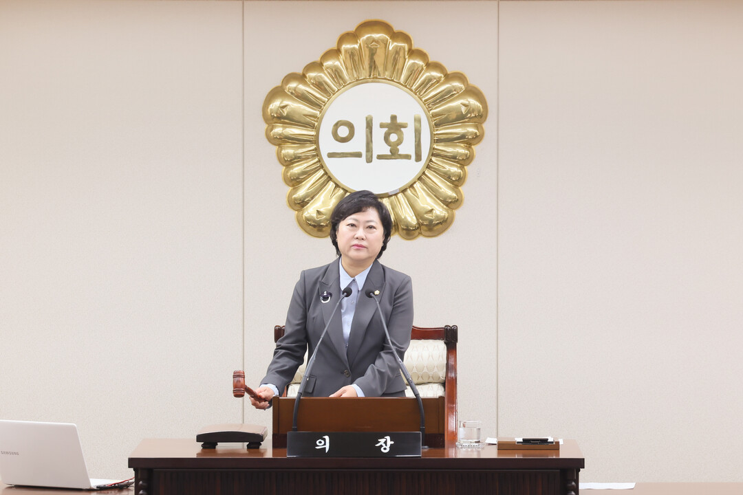안애경 인천시 부평구의회 의장