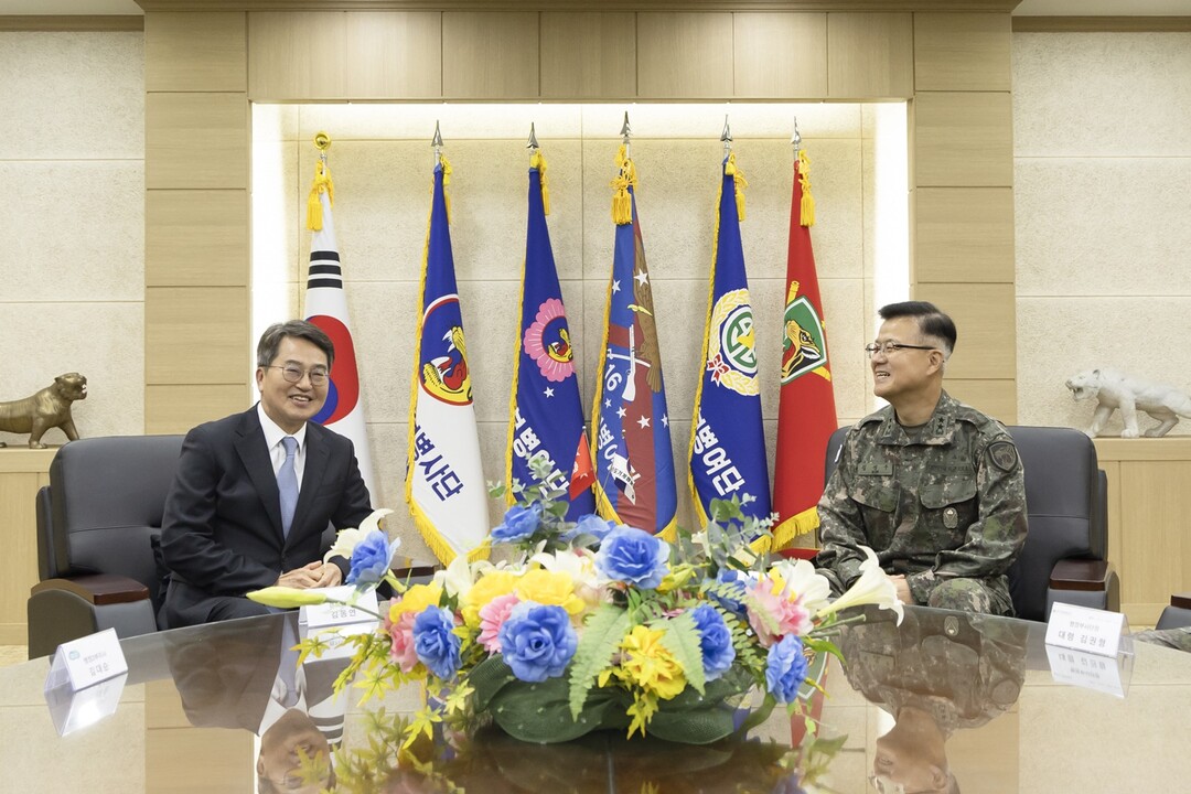 맹호부대 방문. 경기도 제공