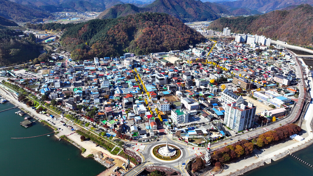 화천읍 전경