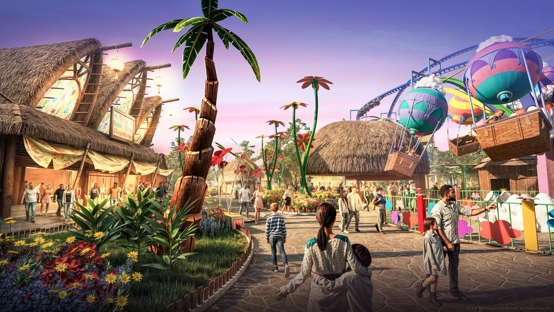 화성국제테마파크 조감도(파라마운트사 제공).