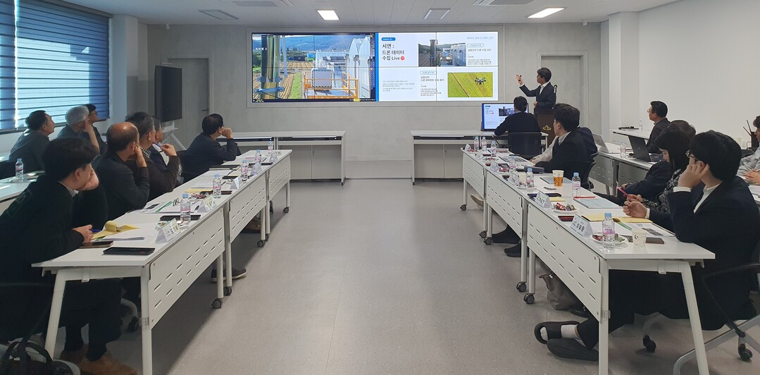 데이터 노지 스마트농업. 의성군 제공