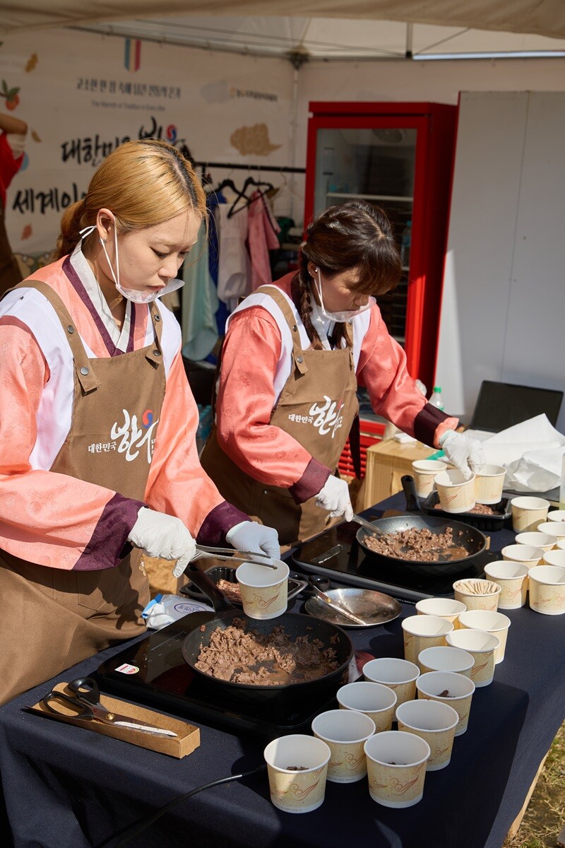 한우자조금, ‘서울 바비큐 페스타’ 한우 시식 행사 (사진=한우자조금 제공)