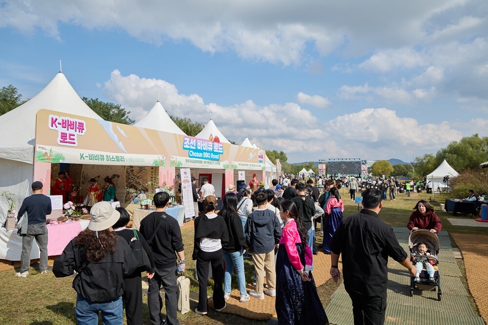 한우자조금, ‘서울 바비큐 페스타’ 한우 홍보 부스 현장 (사진=한우자조금 제공)