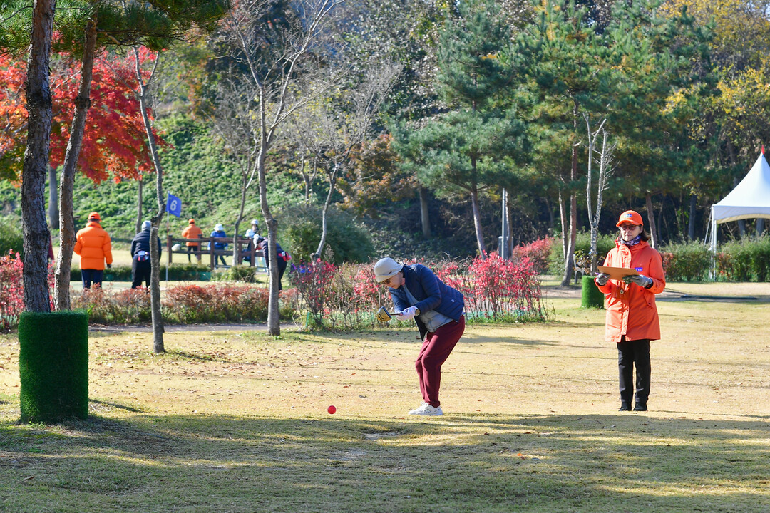  2025 연합뉴스TV-화천군 왕중왕전 전국파크골프대회 1차 예선전이 시작됐다