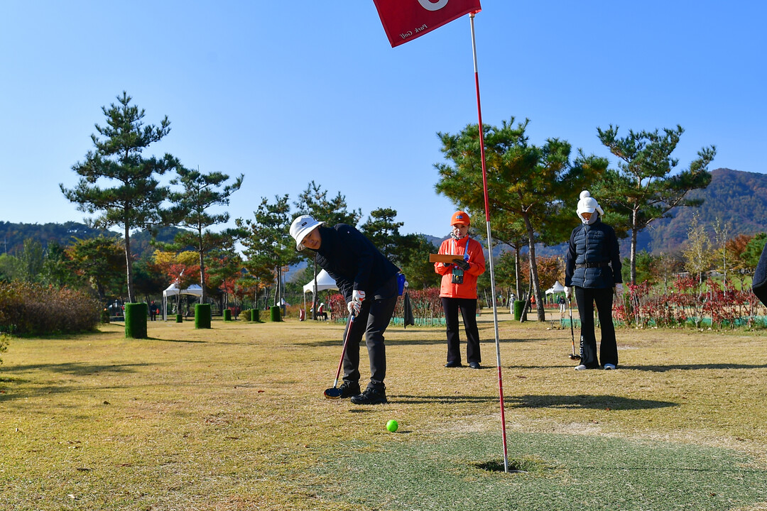  2025 연합뉴스TV-화천군 왕중왕전 전국파크골프대회 1차 예선전이 시작됐다