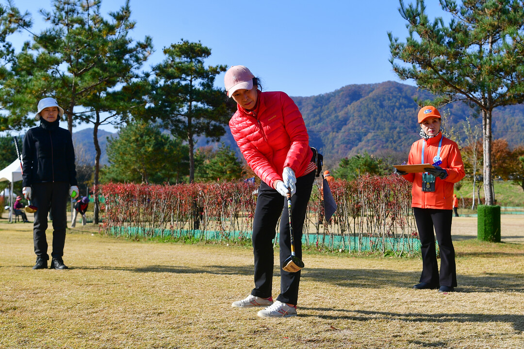  2025 연합뉴스TV-화천군 왕중왕전 전국파크골프대회 1차 예선전이 시작됐다