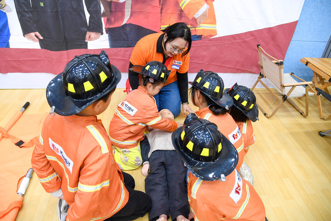 지난해 화천커뮤니티센터에서 열린 어린이 직업 체험전