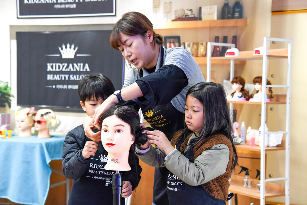 지난해 화천커뮤니티센터에서 열린 어린이 직업 체험전