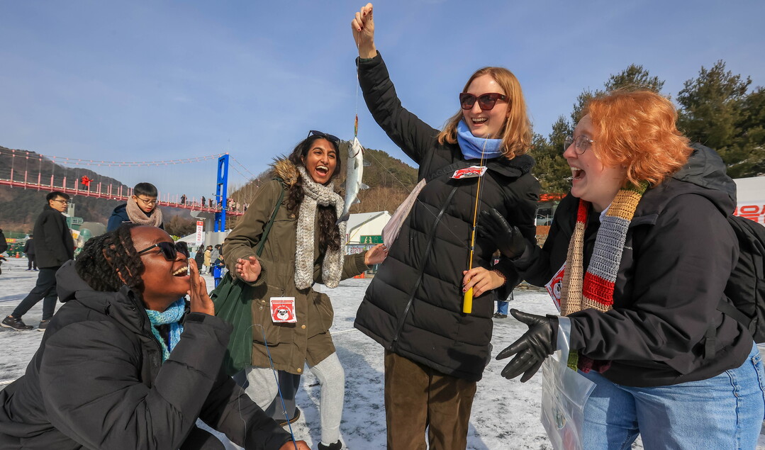 지난 1월 열린 2025 얼음나라 화천산천어축제