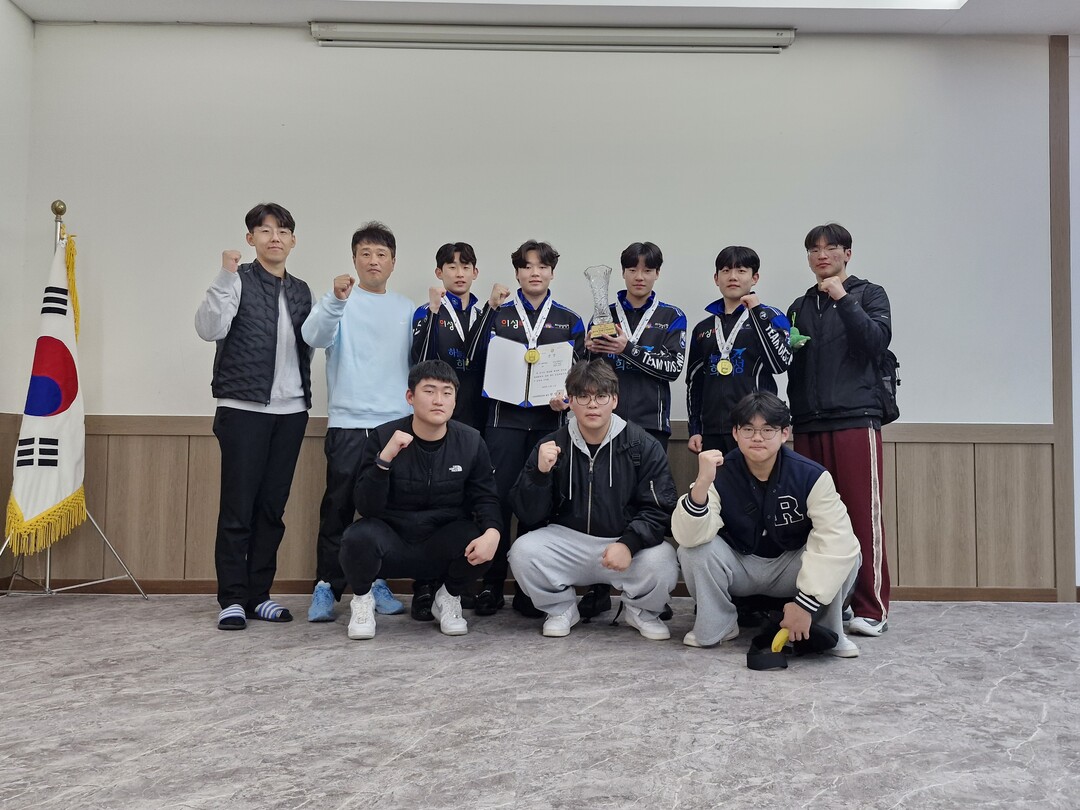 의성고컬링팀, 제24회 회장배 전국컬링대회 우승. 의성군 제공 