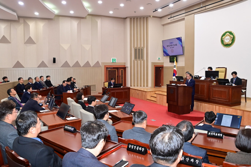 자유발언 하는 김명진 의원