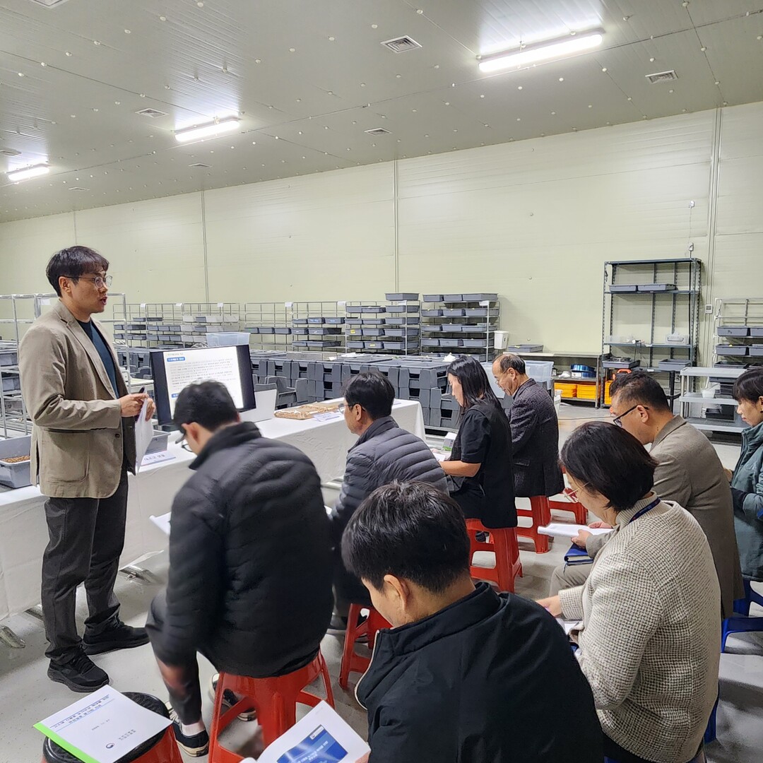 고소애 신품종 현장 실증 성과공유회 성료(국립농업과학원 송정훈 연구사)/ 남원시 제공