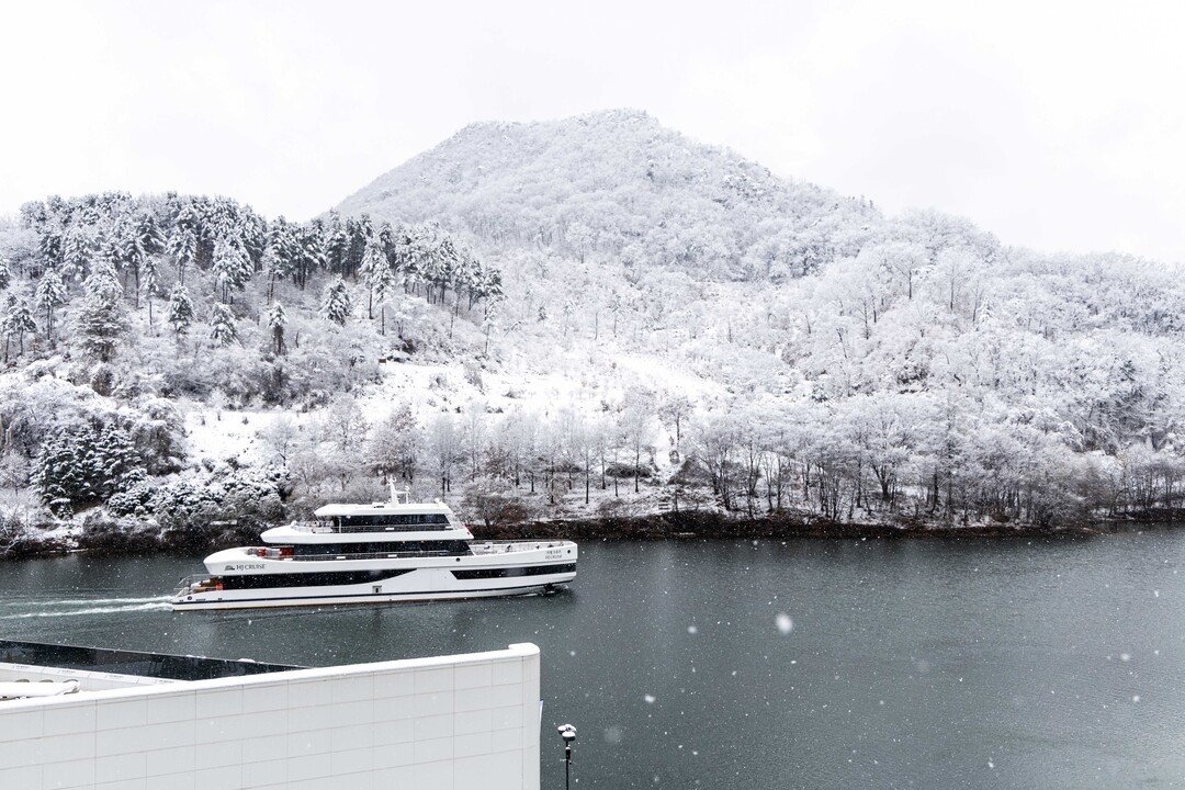 가평크루즈 겨울운항