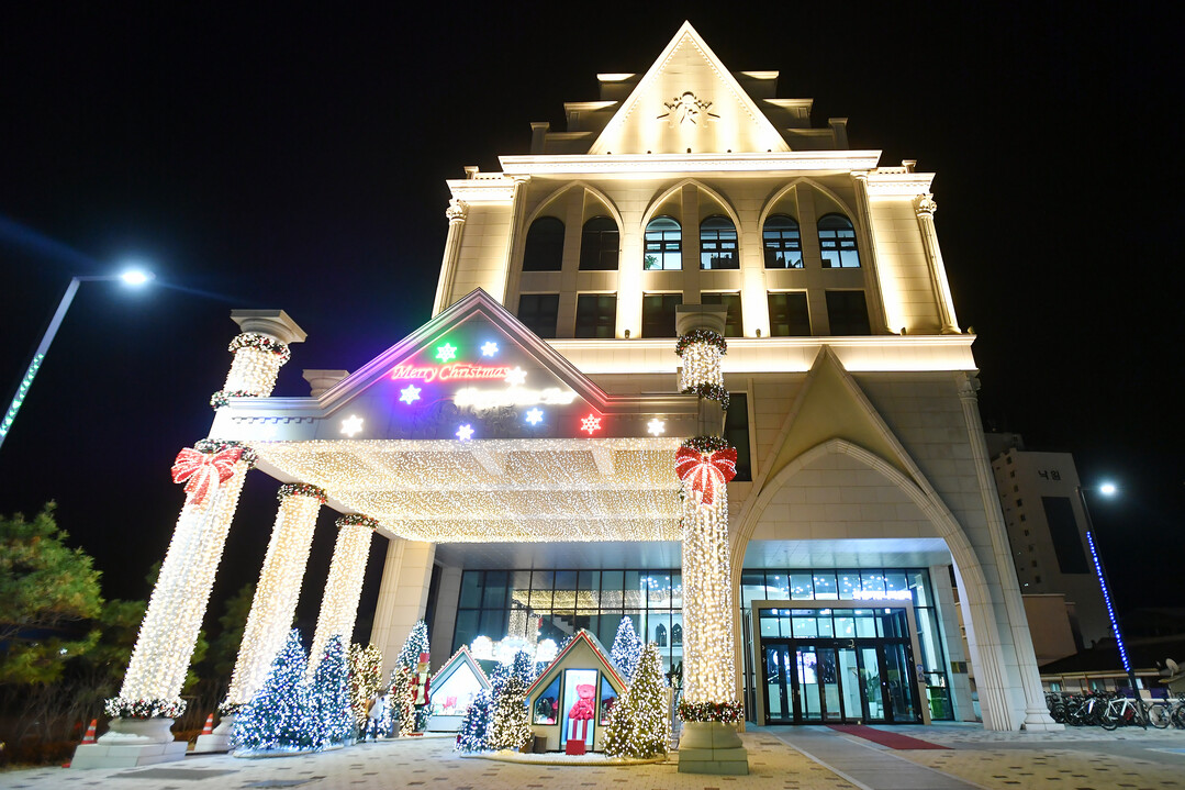 화천커뮤니티센터 야경