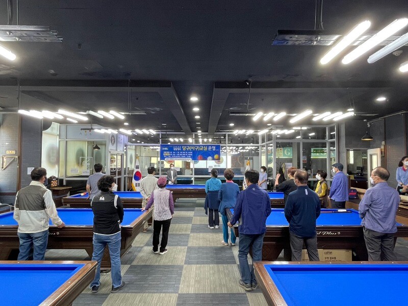 어르신 스포츠 강화 프로그램 모습. 김포시 제공