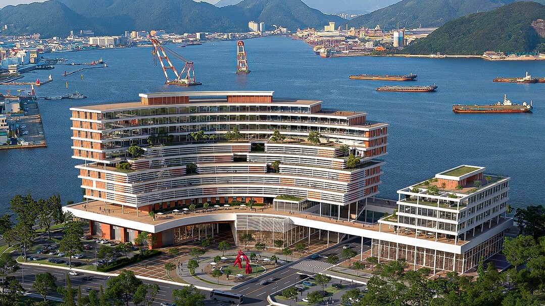 디지털 마산자유 무역 지역&nbsp; DNA 혁신타운&nbsp; 조감도&nbsp; &nbsp; &nbsp; &nbsp;창원시 제공