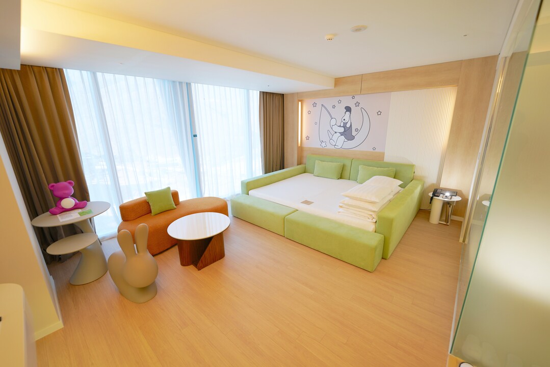 하이원리조트 그랜드호텔 슈페리어 패밀리룸 사진. 강원랜드 제공