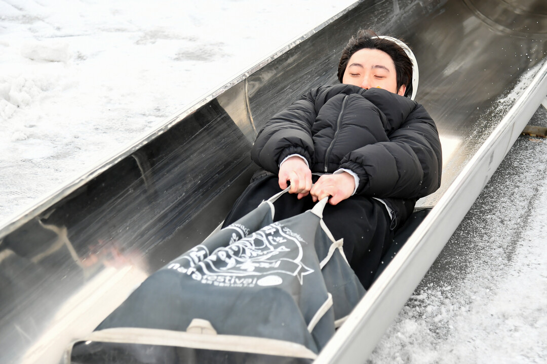 산천어축제 봅슬레이