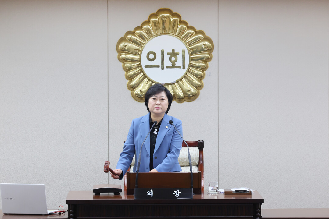 안애경 인천시 부평구의회 의장