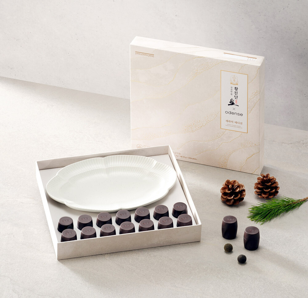 정관장 황진단, 오덴세 컬래버로 품격...